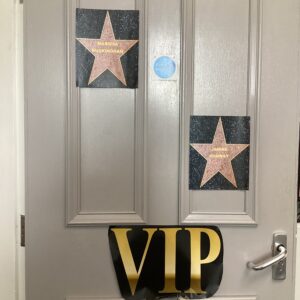 door with VIP sign