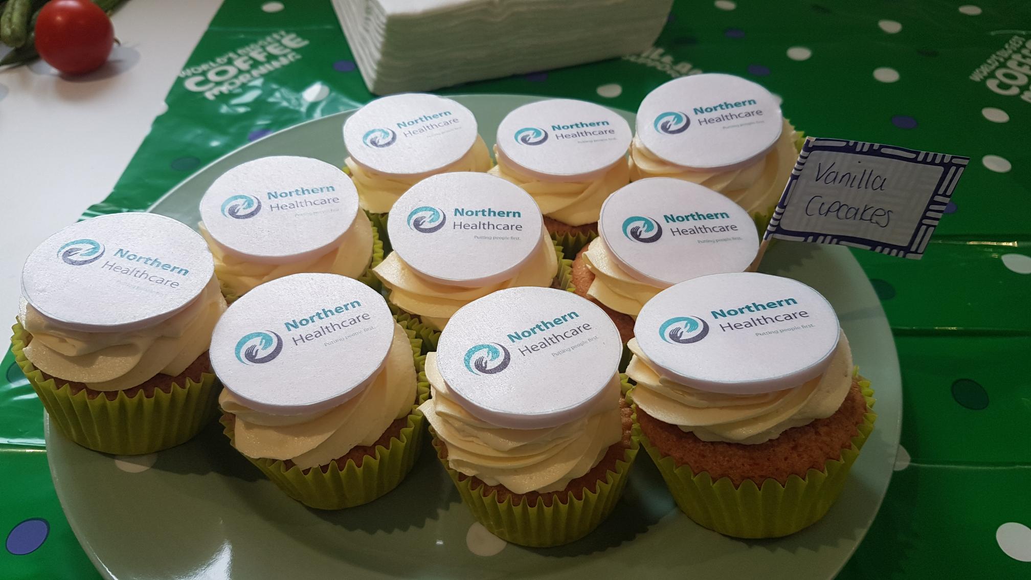 northern healthcare cupcakes