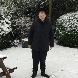 Snow at Glen Garth House!