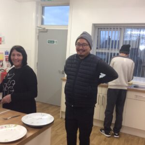 residents cooking chinese dishes