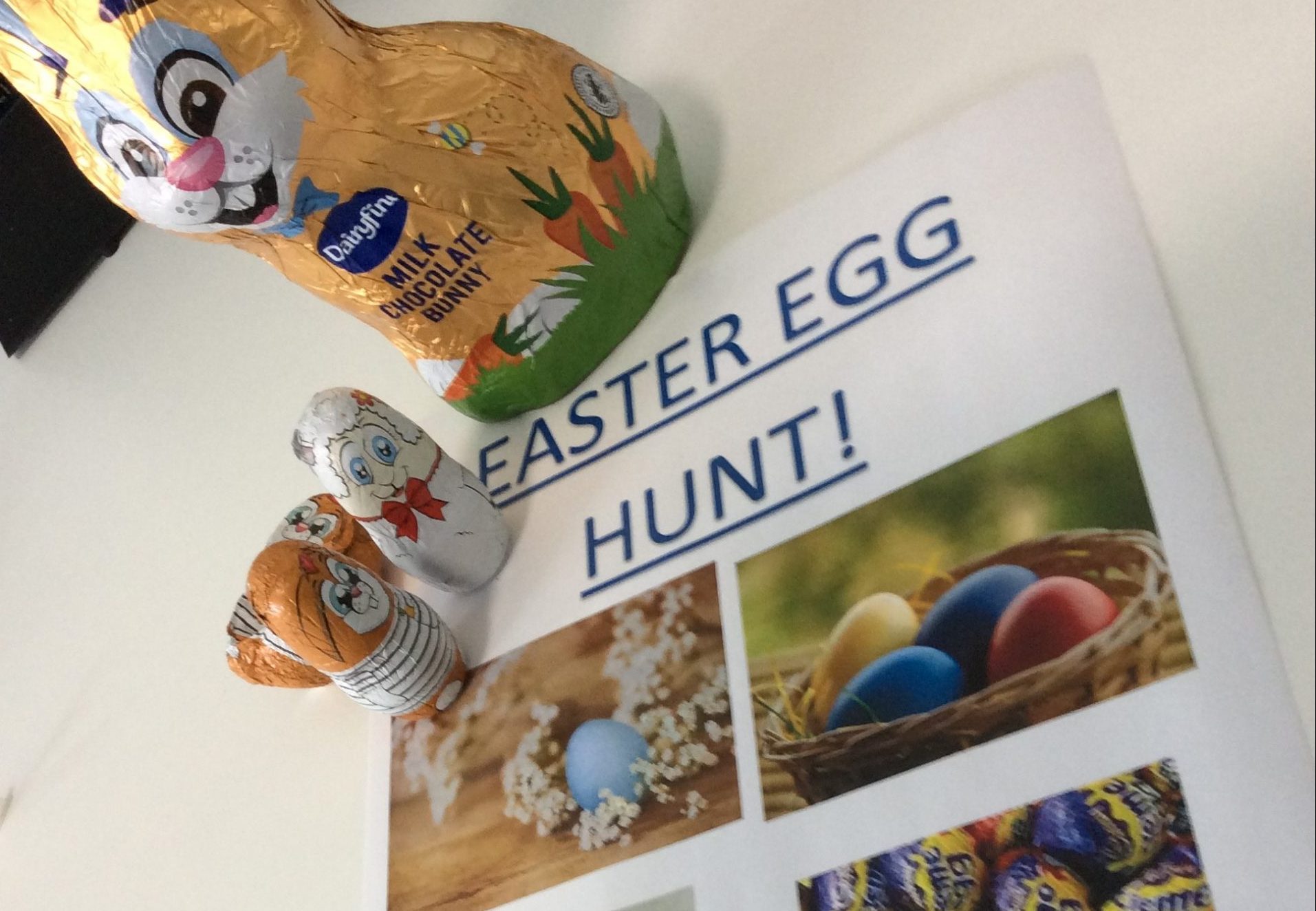 easter egg hunt poster