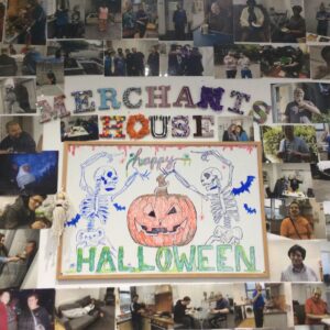 Merchants House Halloween decorations