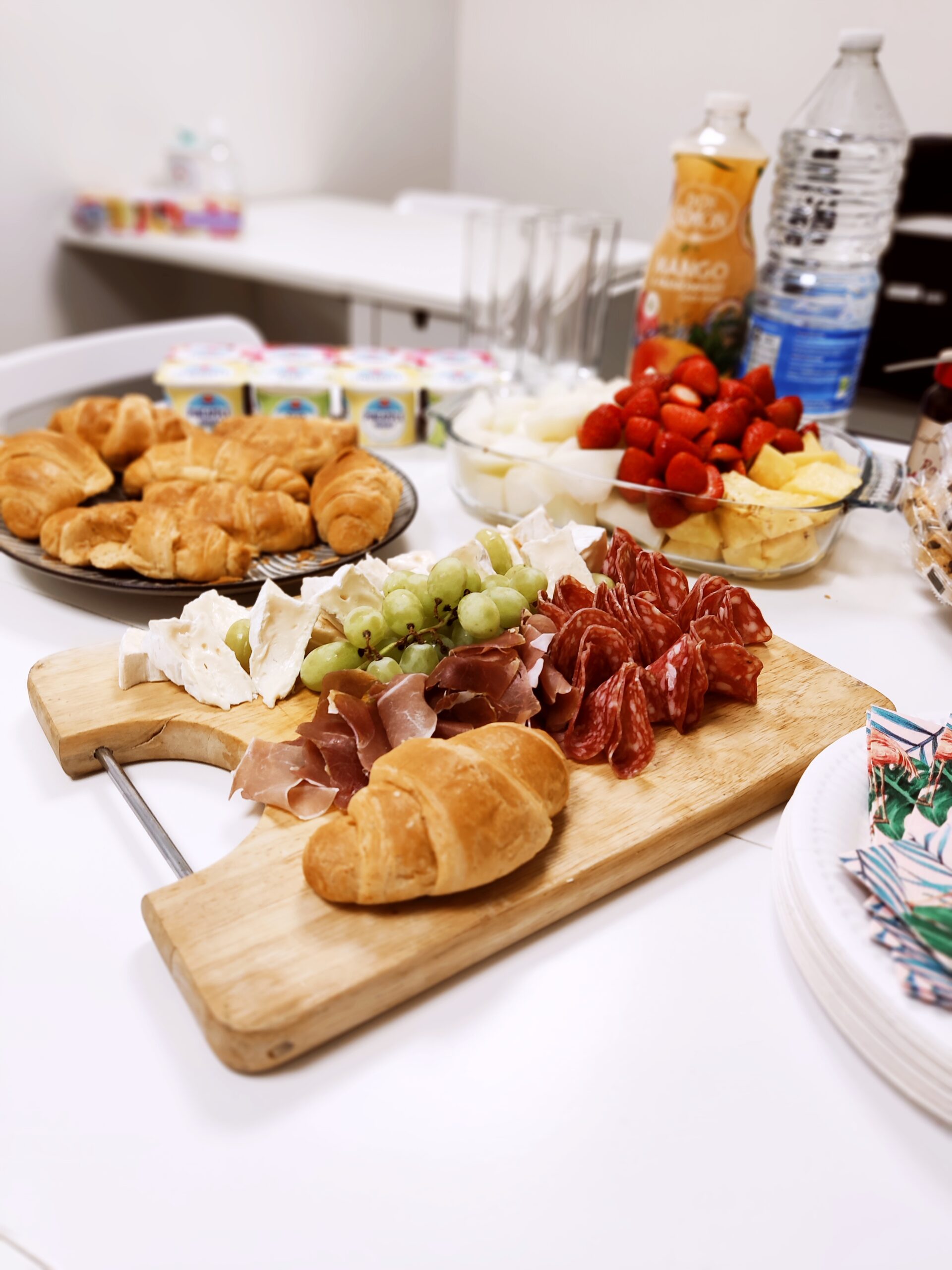 staff breakfast