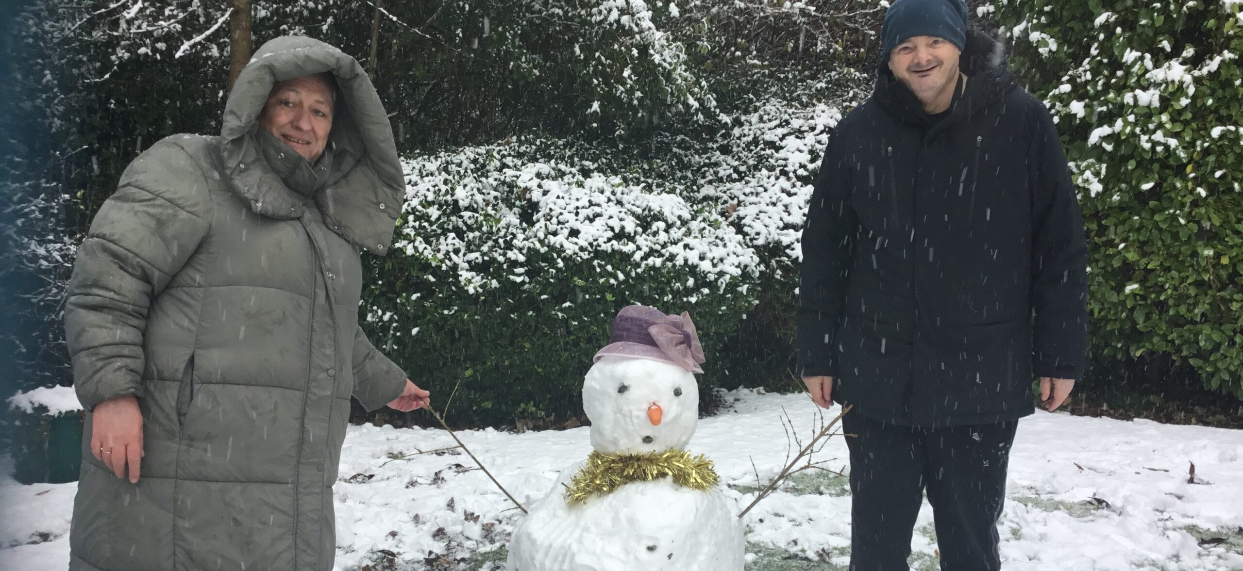 Snowy Christmas at Northern Healthcare