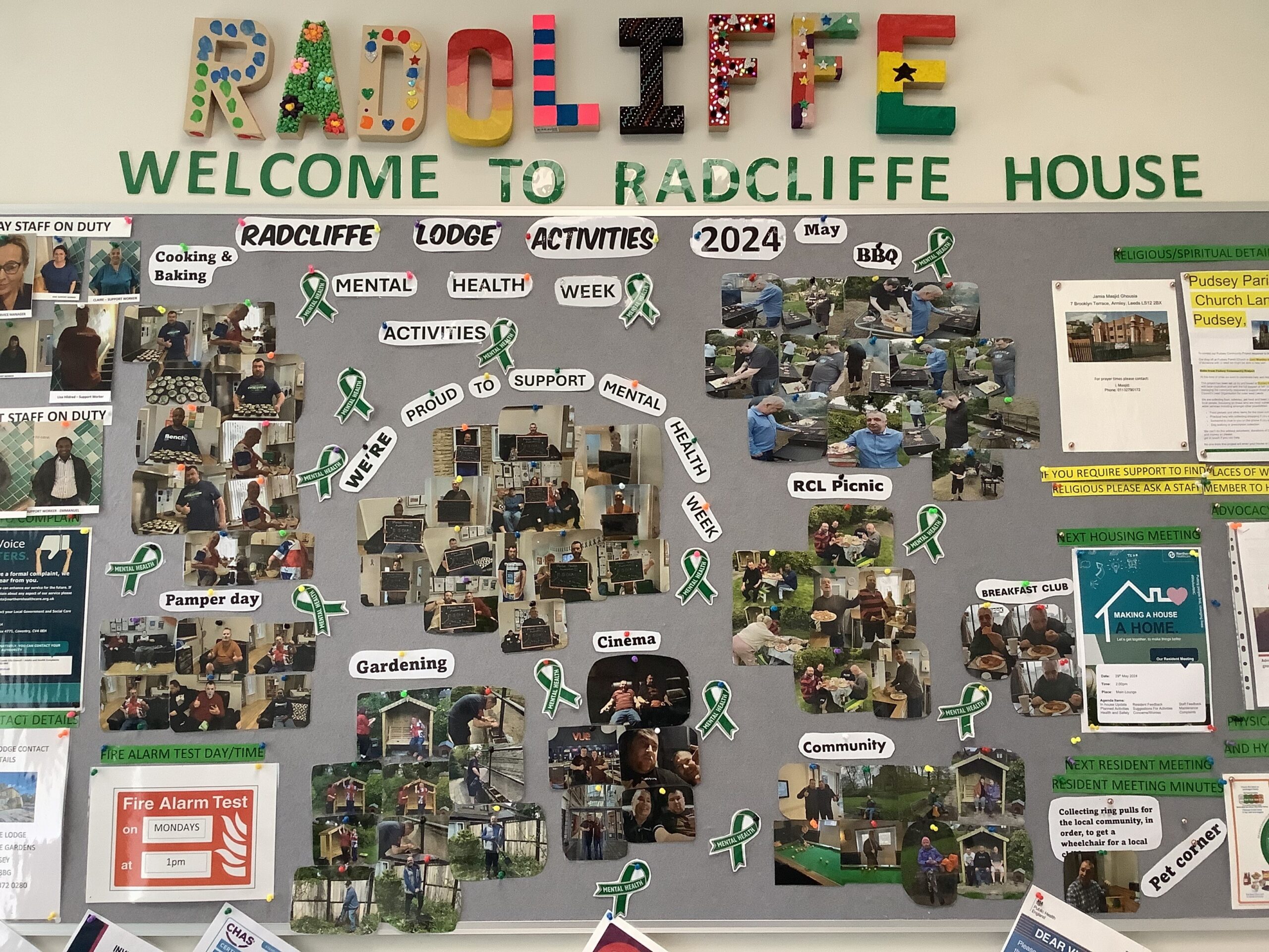 Mental Health Awareness Week Board