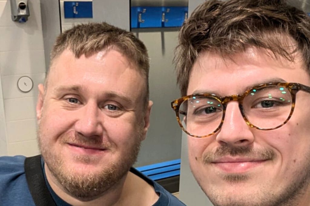 Manager and person we support swimming