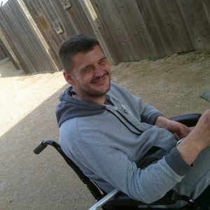 Hyde Park resident enjoying the safari trip