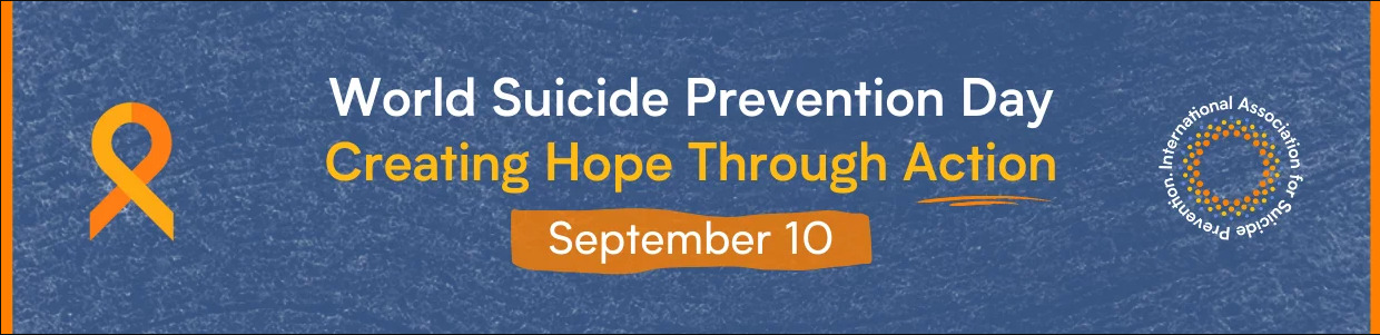 World Suicide Prevention Day banner