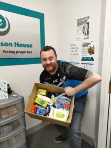 items donated to charity