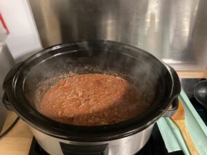 pot of chilli