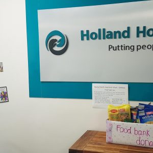 Holland House wall sign