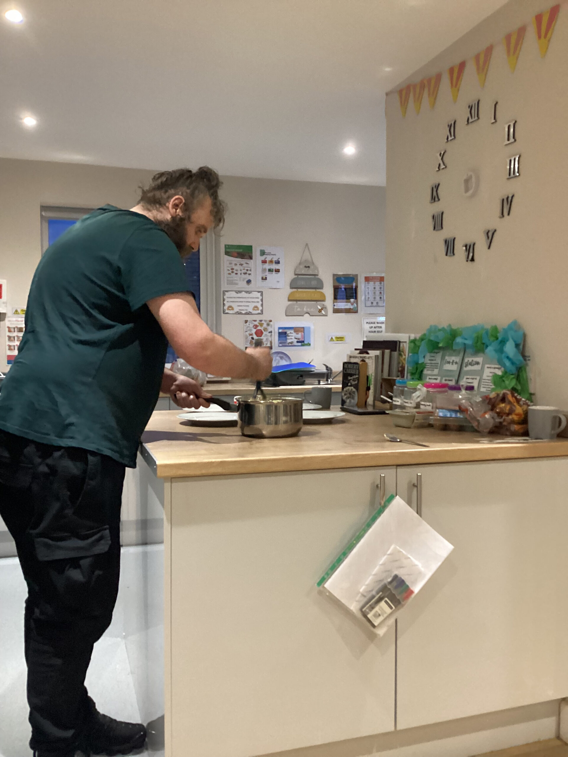 resident cooking