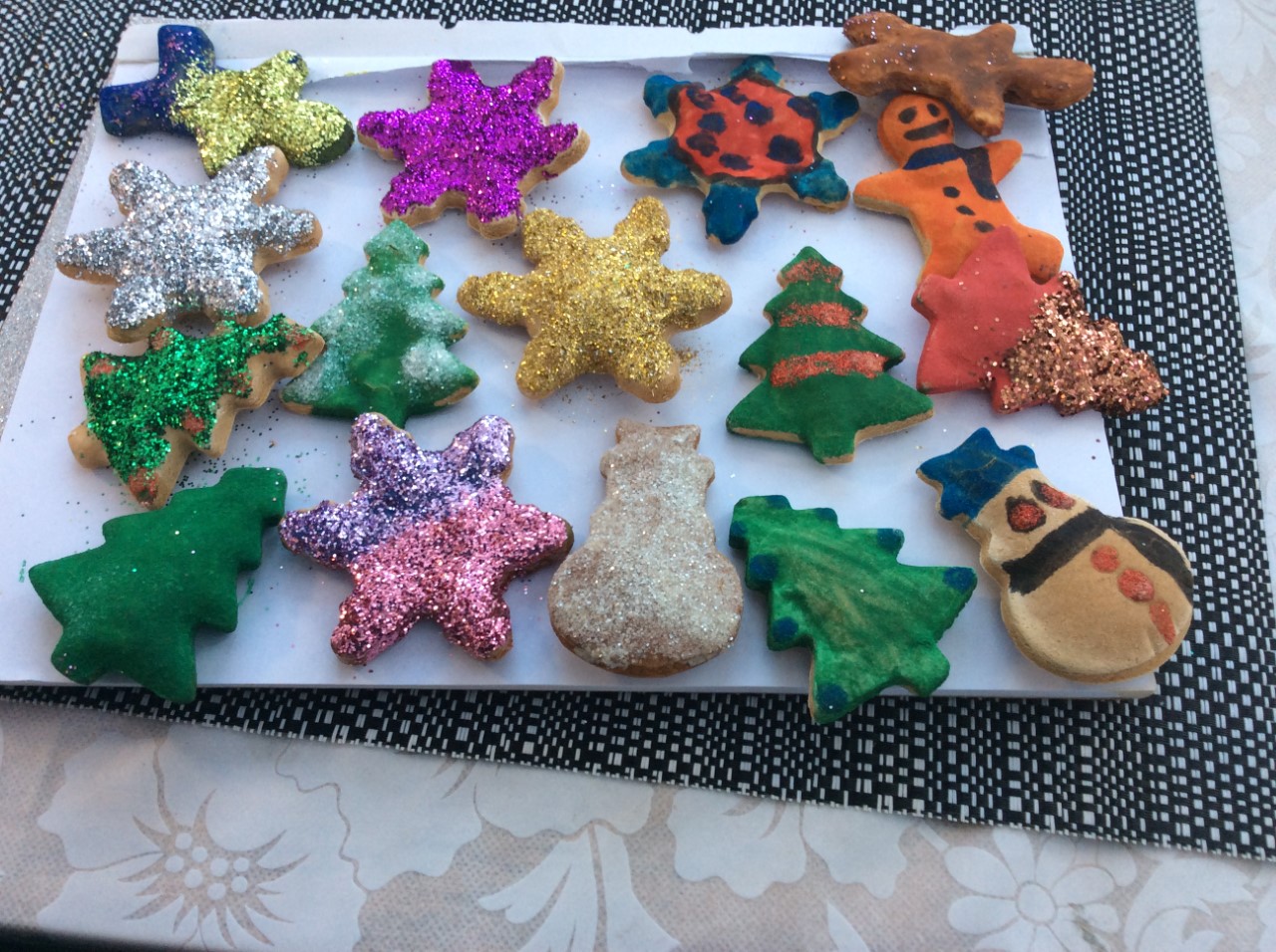 salt dough christmas decorations