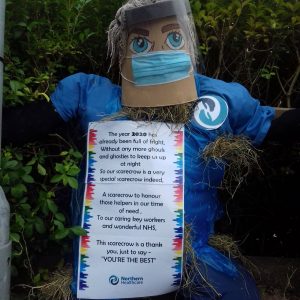 Northern Healthcare scarecrow