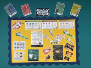 national smile month dental hygiene notice board