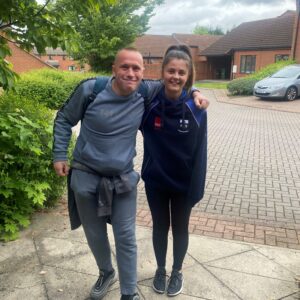 resident and business administrator Sophie