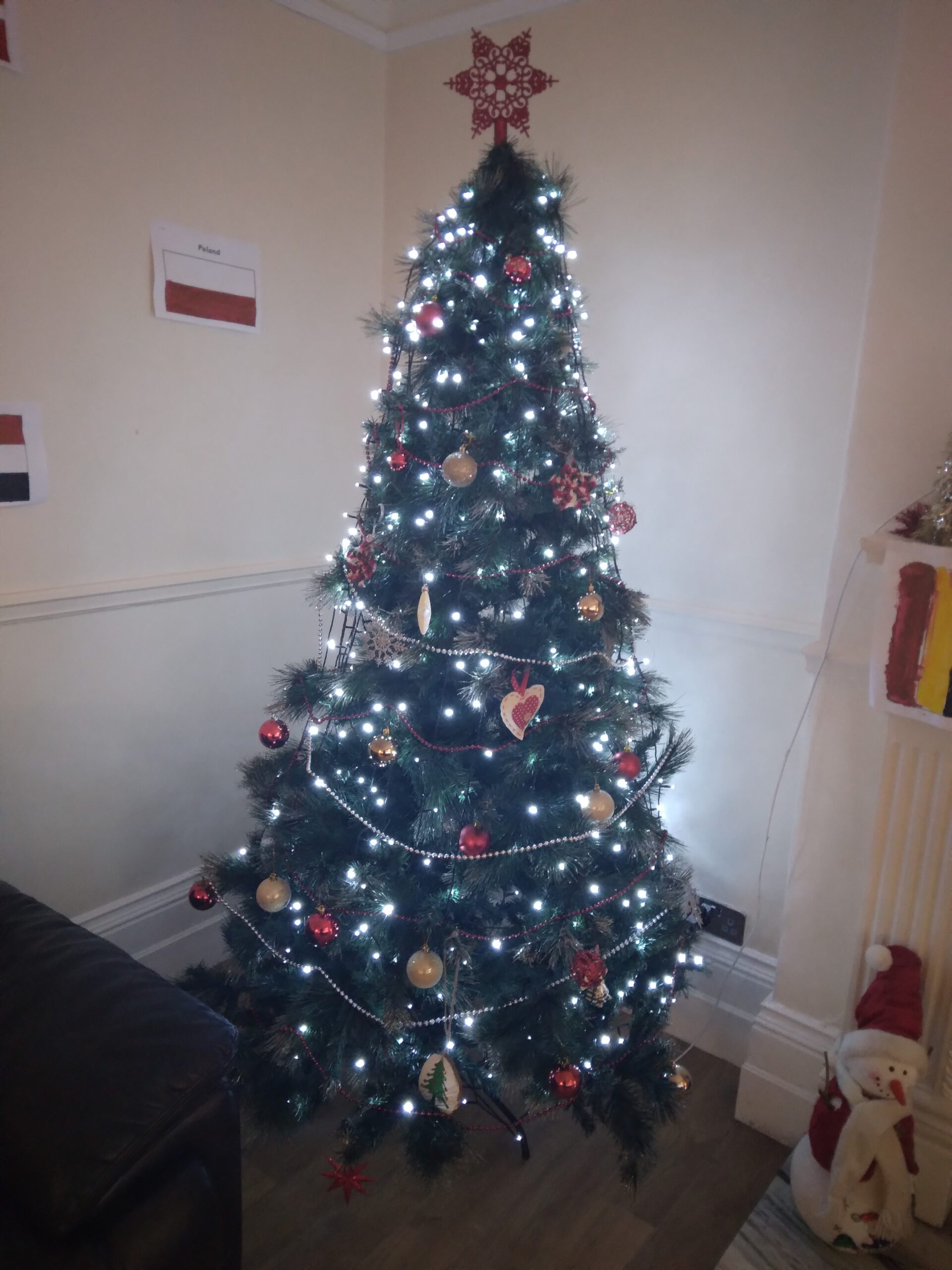 Glen Garth House Christmas tree