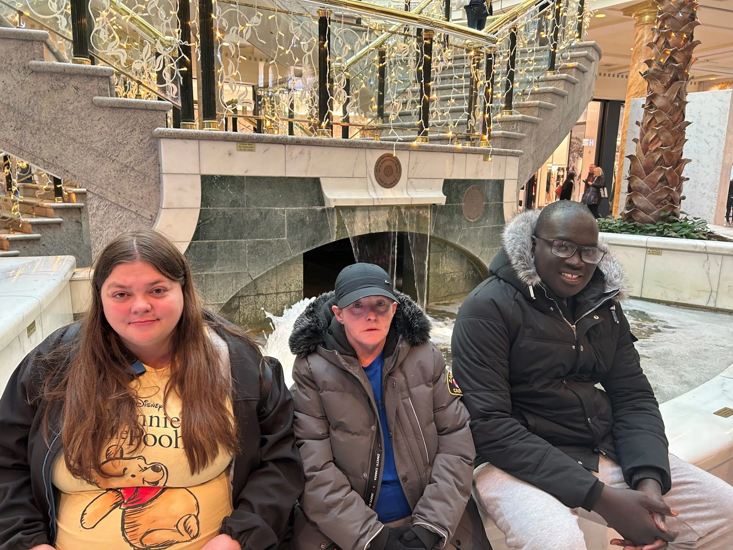 residents at Trafford Centre