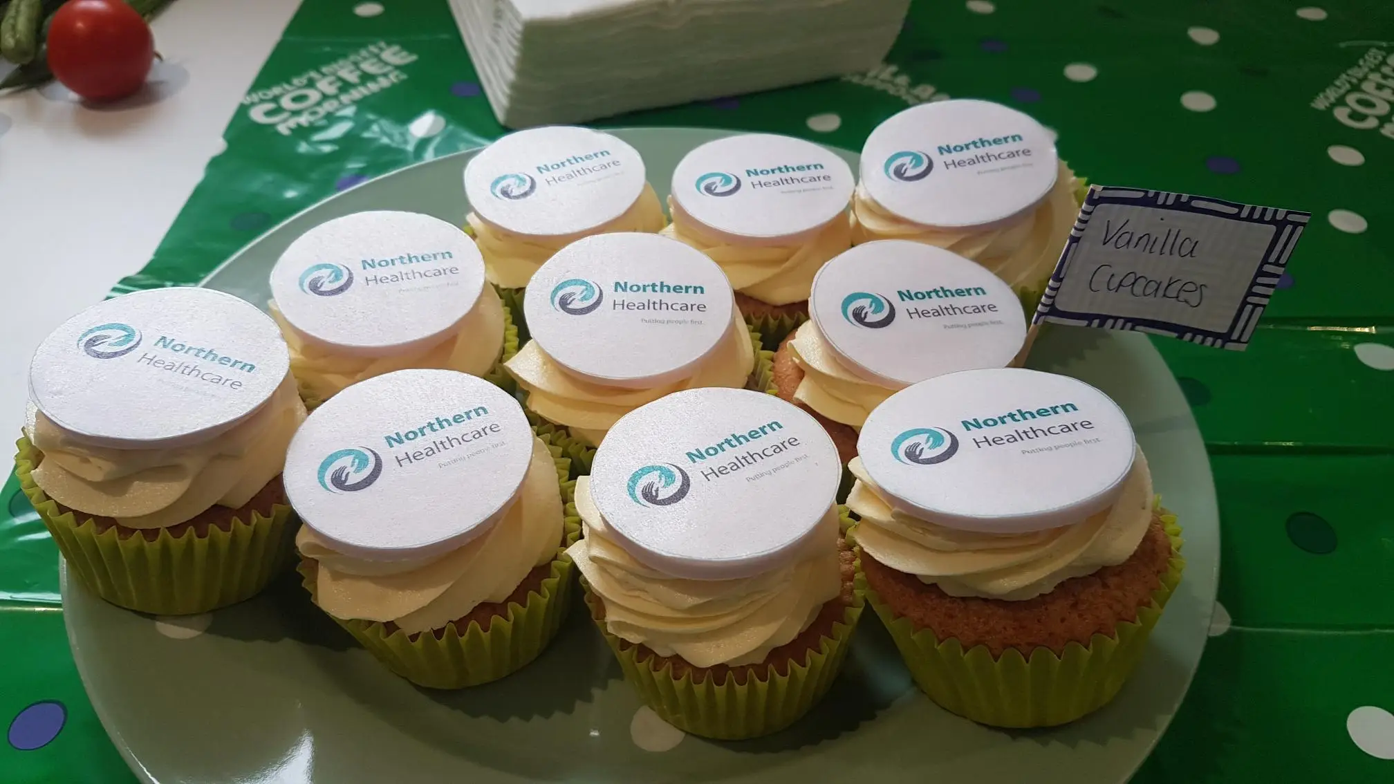northern healthcare cupcakes