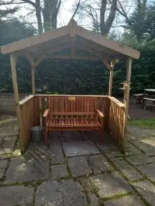 memorial bench