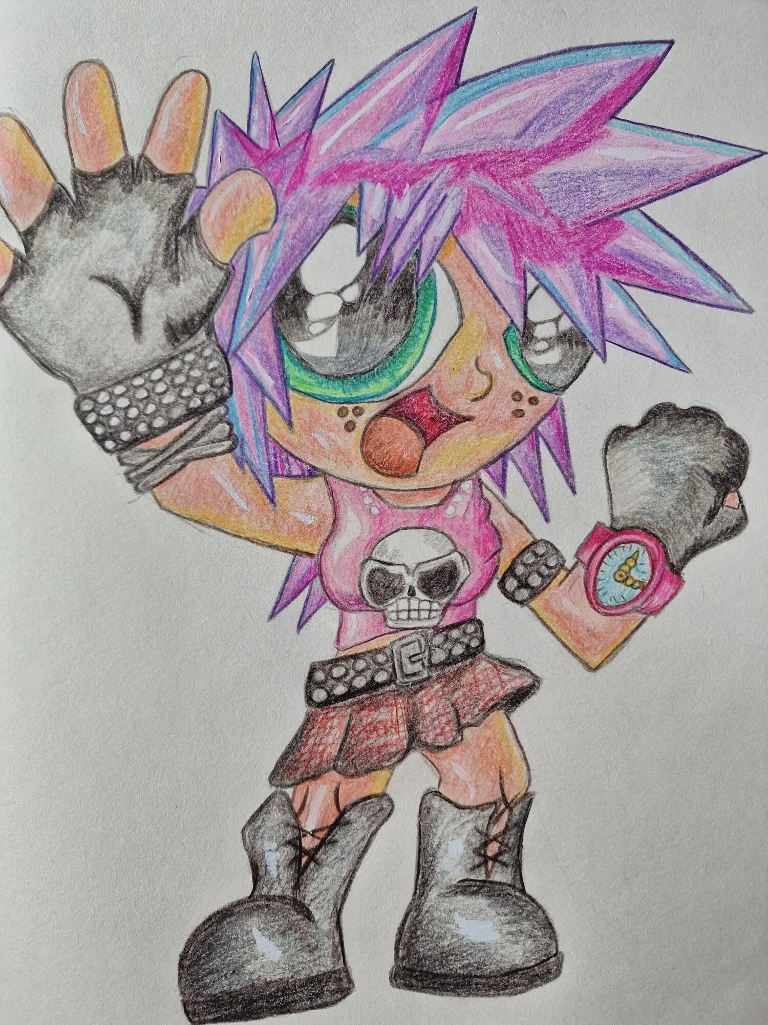 drawing of girl