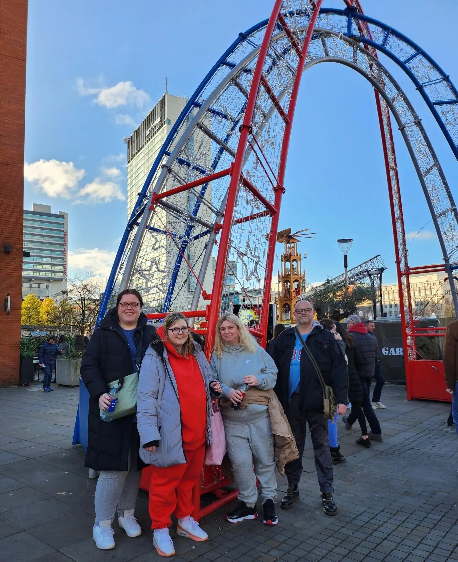 residents at Christmas markets
