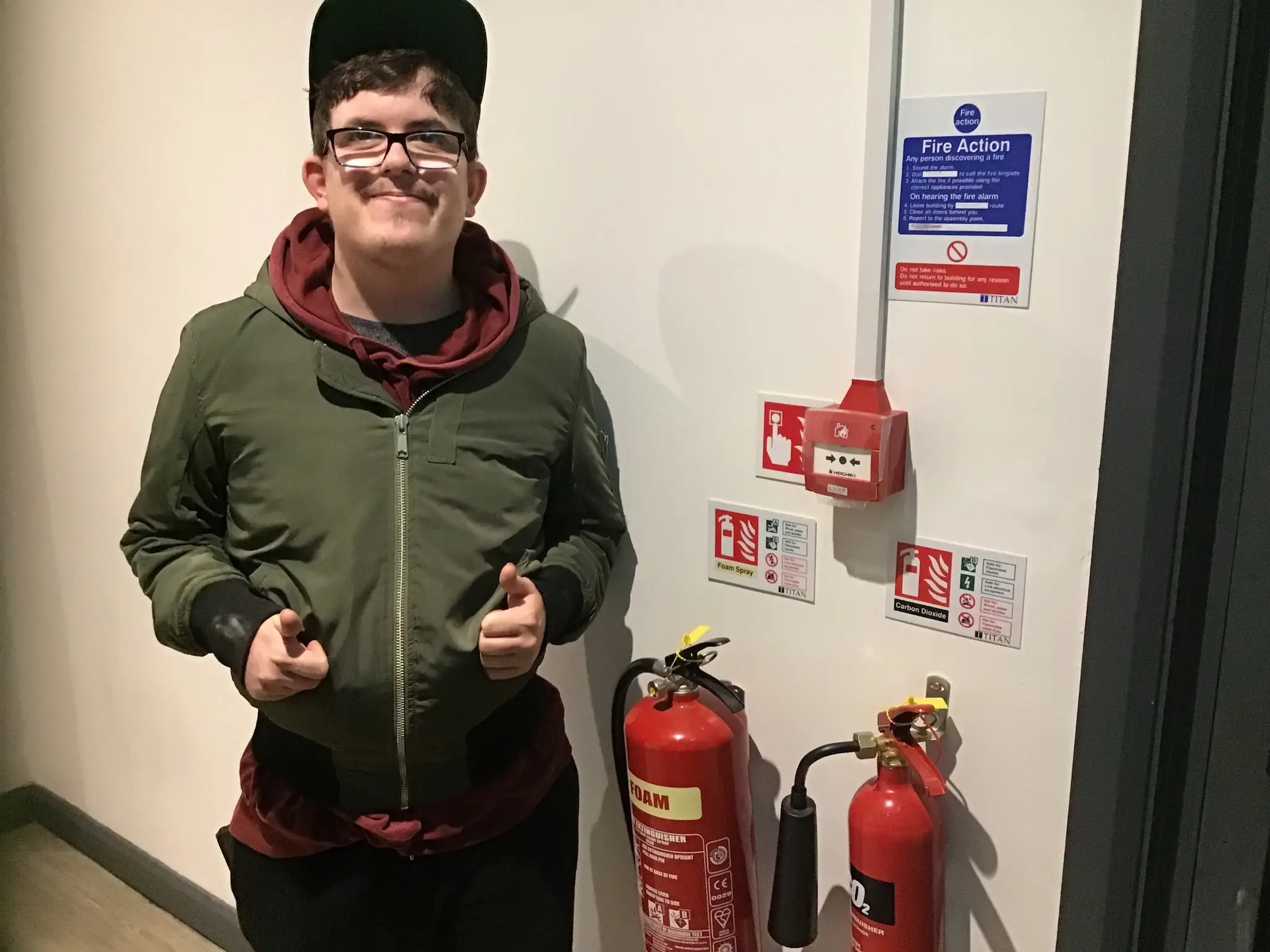 Fire Safety at Amy Johnson House