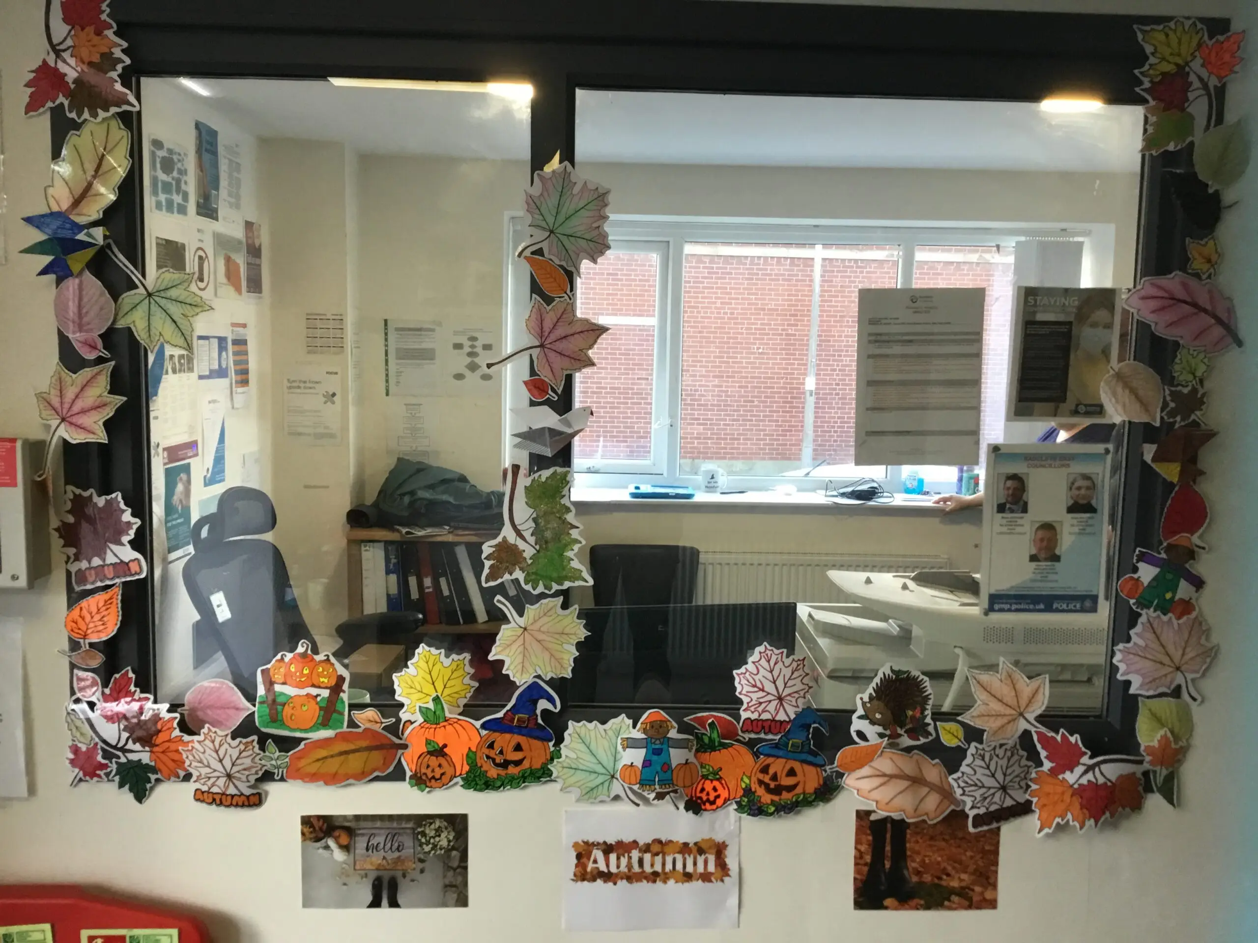 Montgomery House Autumn display