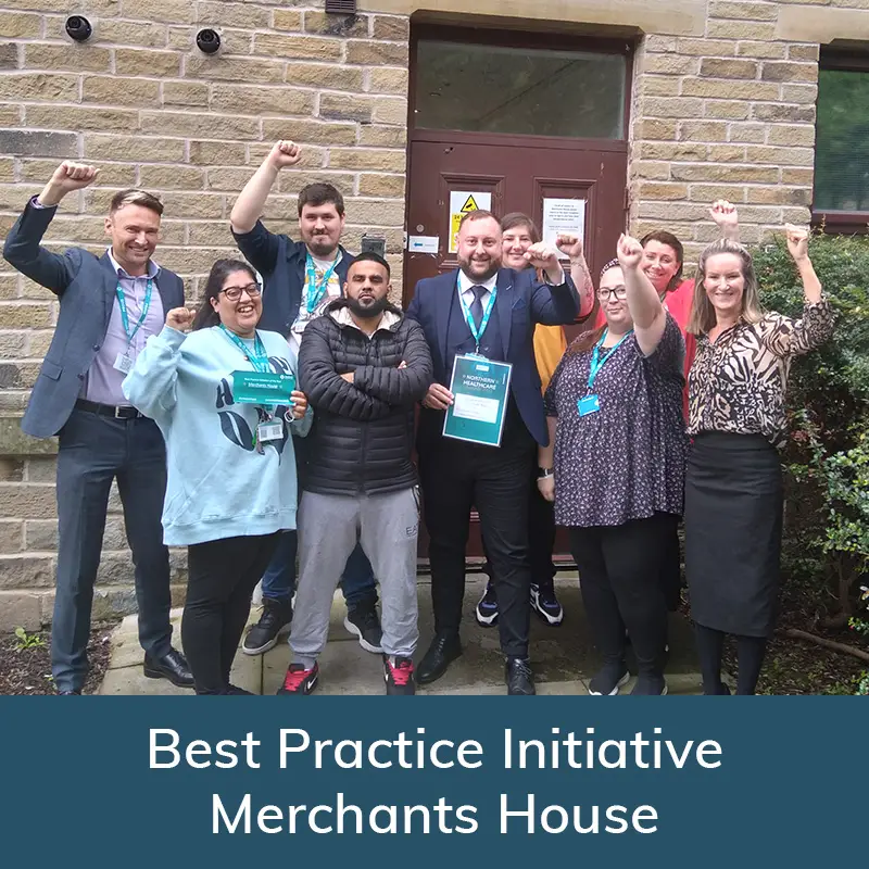 Merchants House team cheering