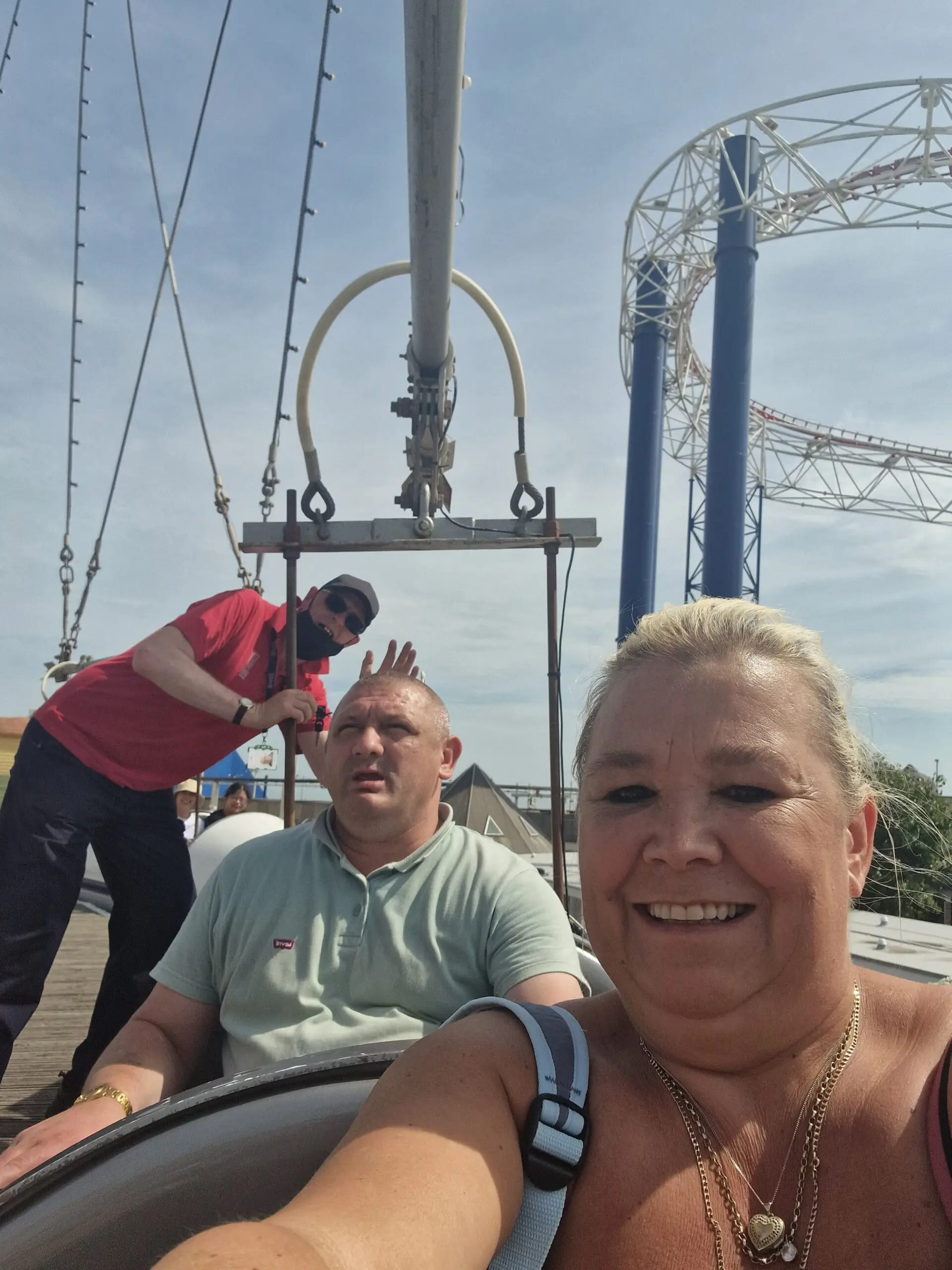 residents on rollercoaster