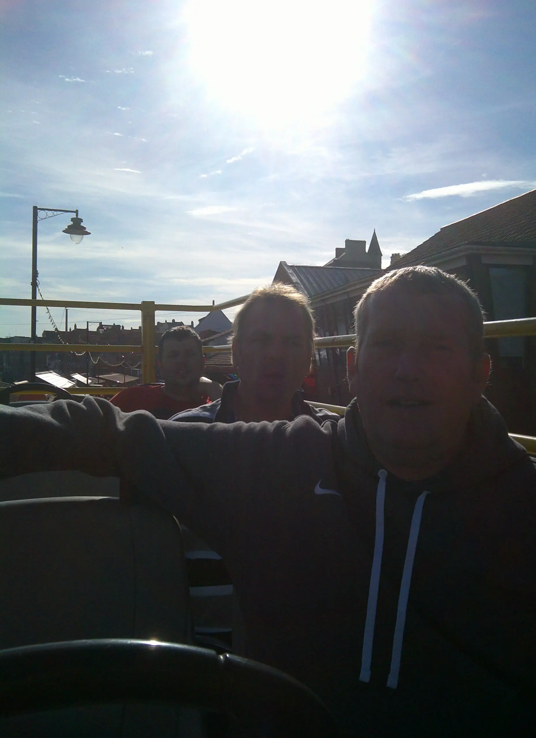 residents enjoying the trip to Whitby