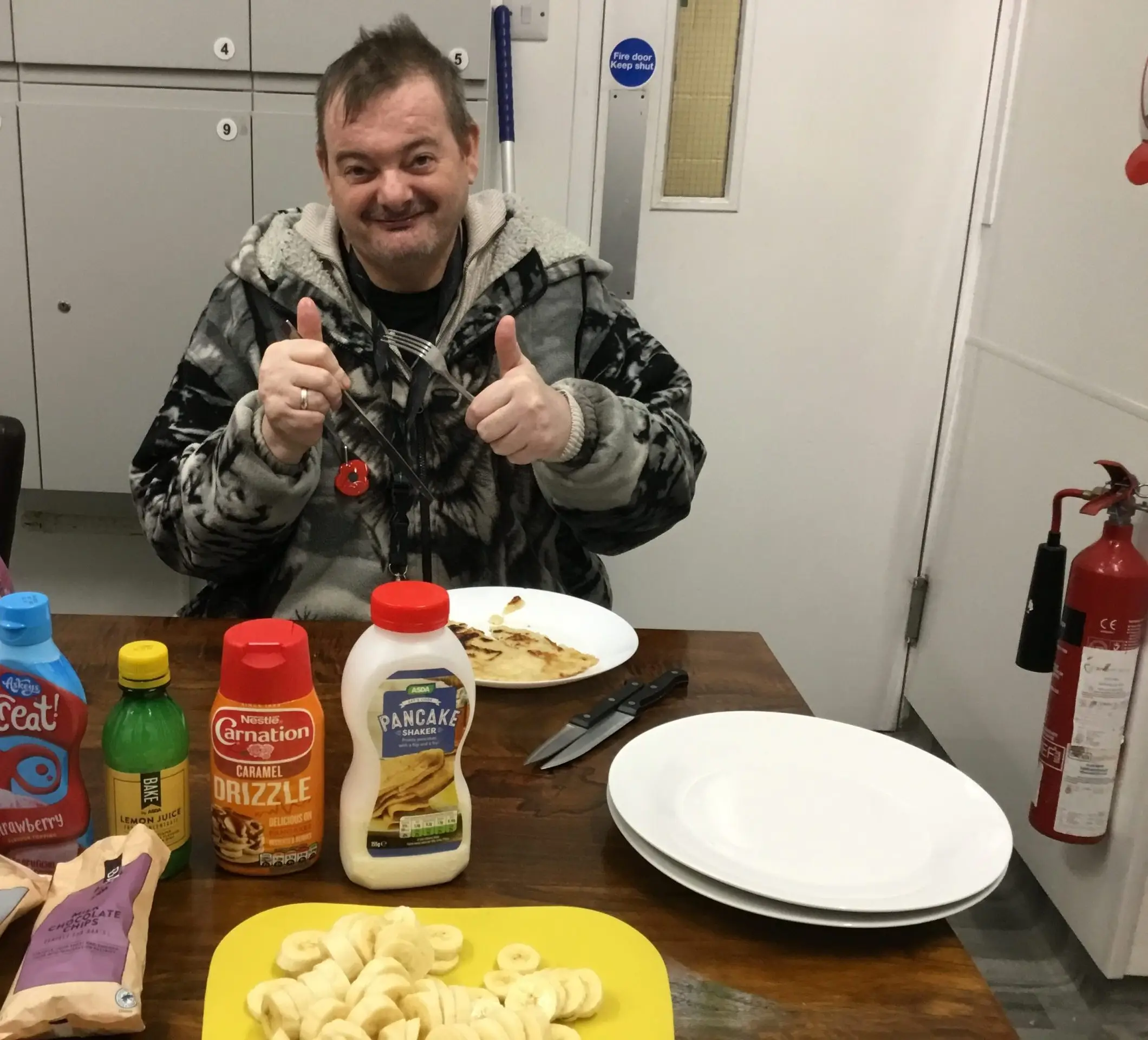 Pancake Day at Glen Garth House