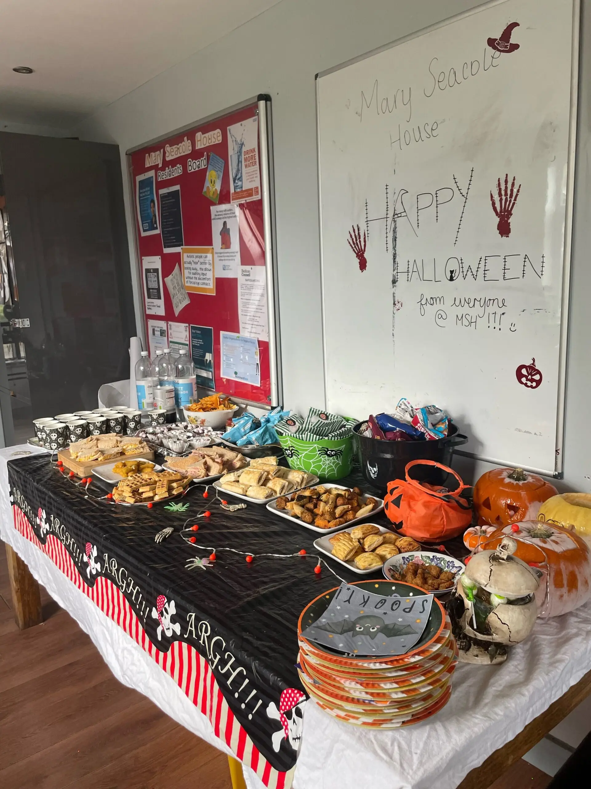 buffet spread