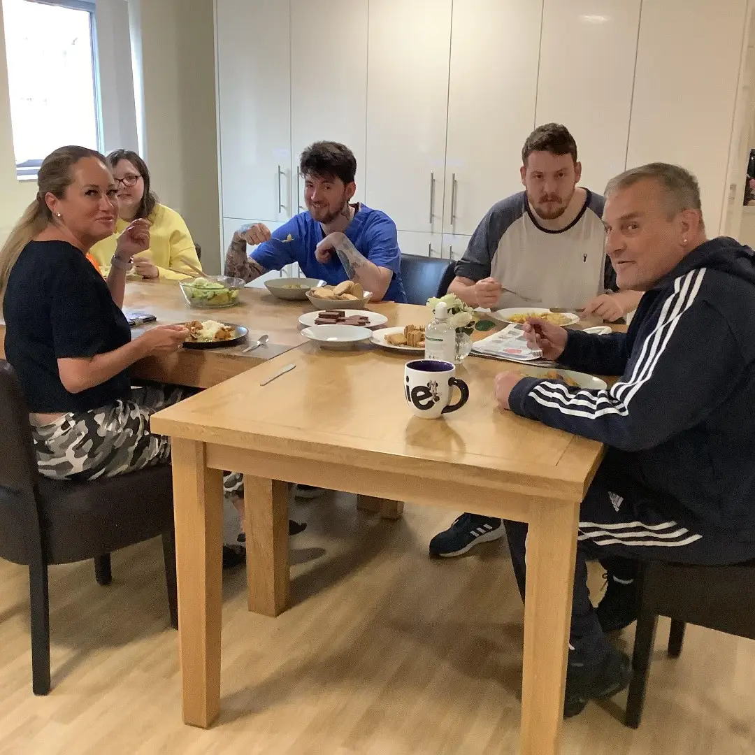 Life at Holland House: Breakfast group