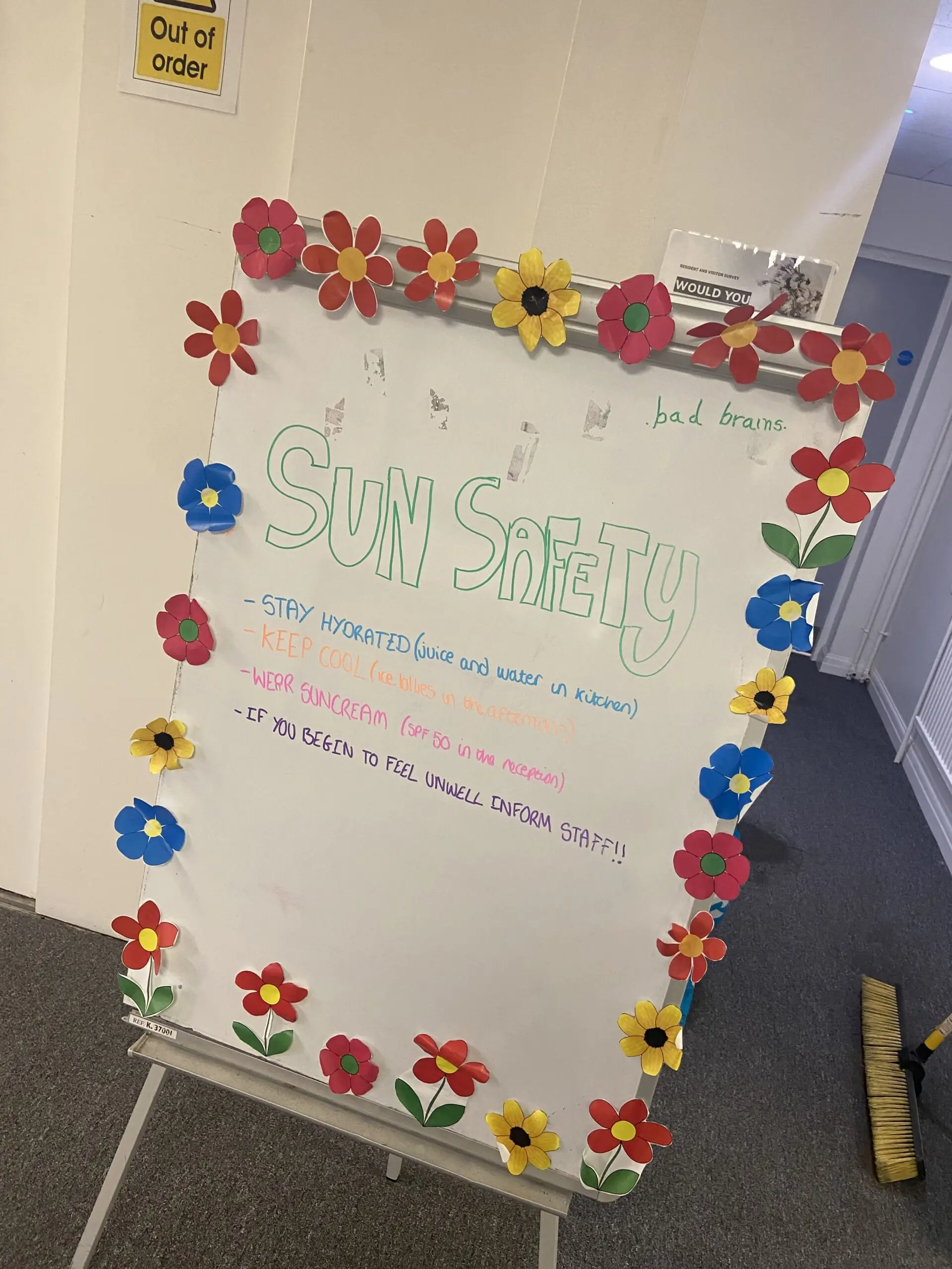 sun safety board