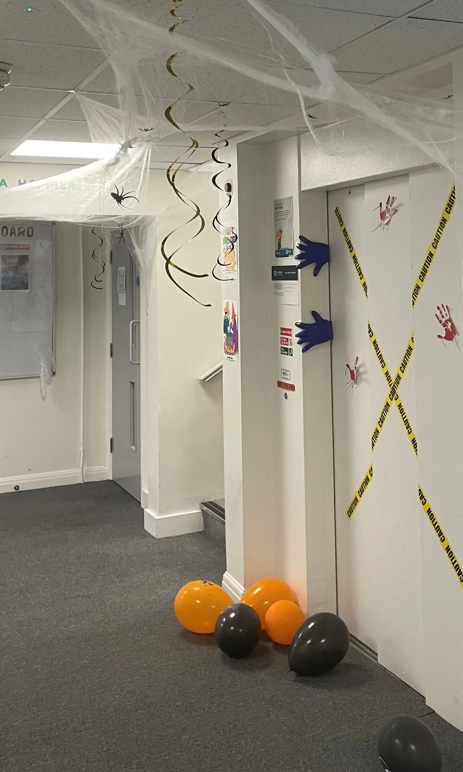 Holland House Halloween decorations