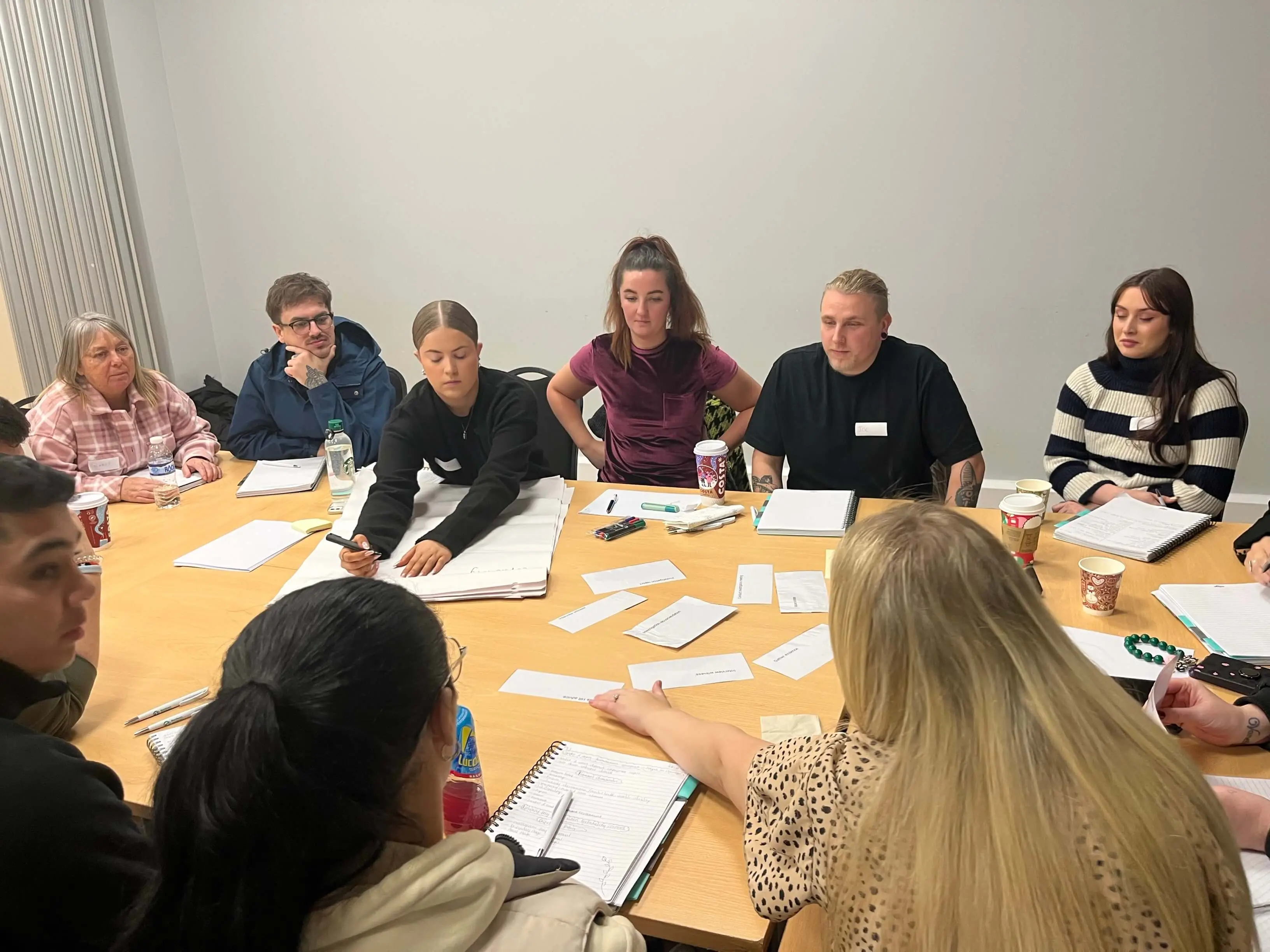 Future Leaders Group participating in activity
