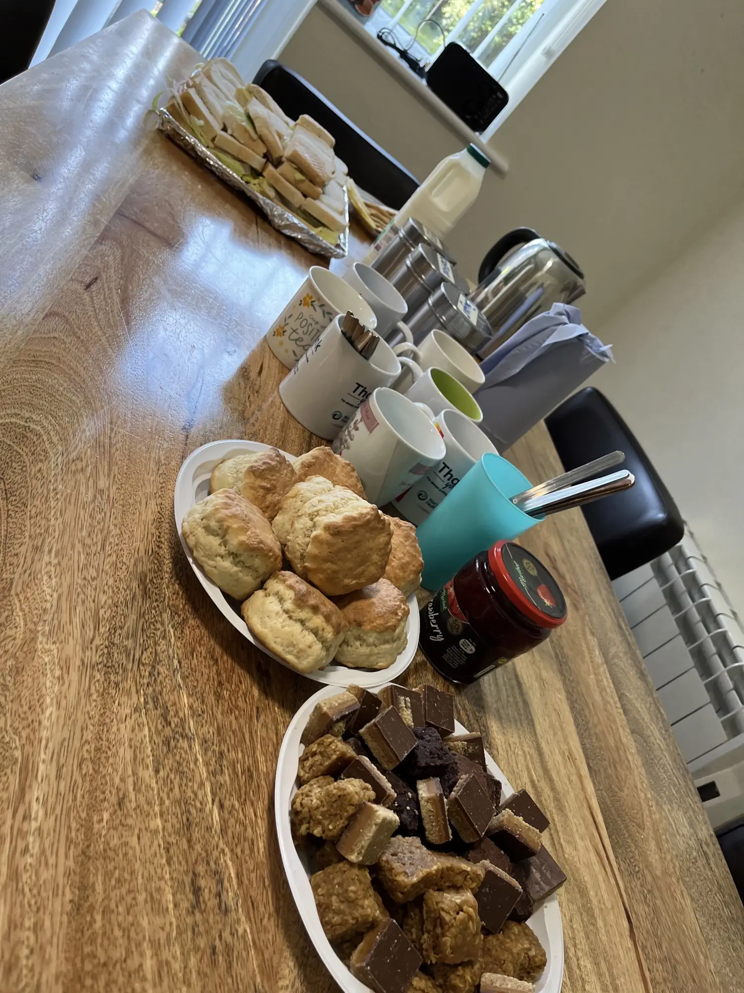 afternoon tea spread