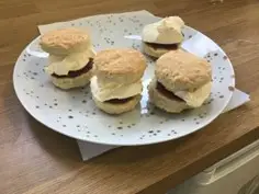 A batch of fresh scones