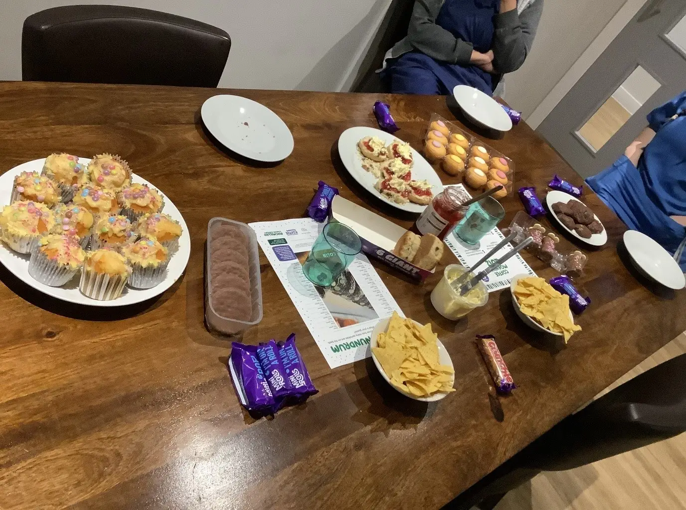 coffee morning spread