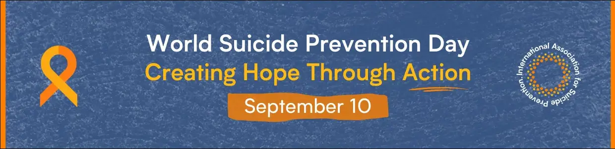 World Suicide Prevention Day banner