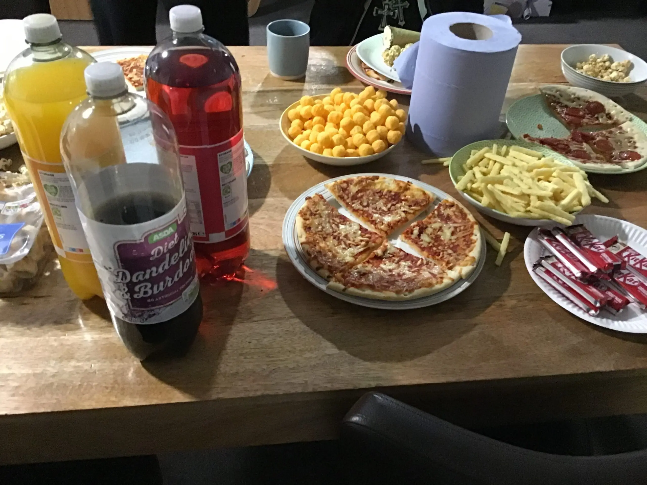 buffet spread