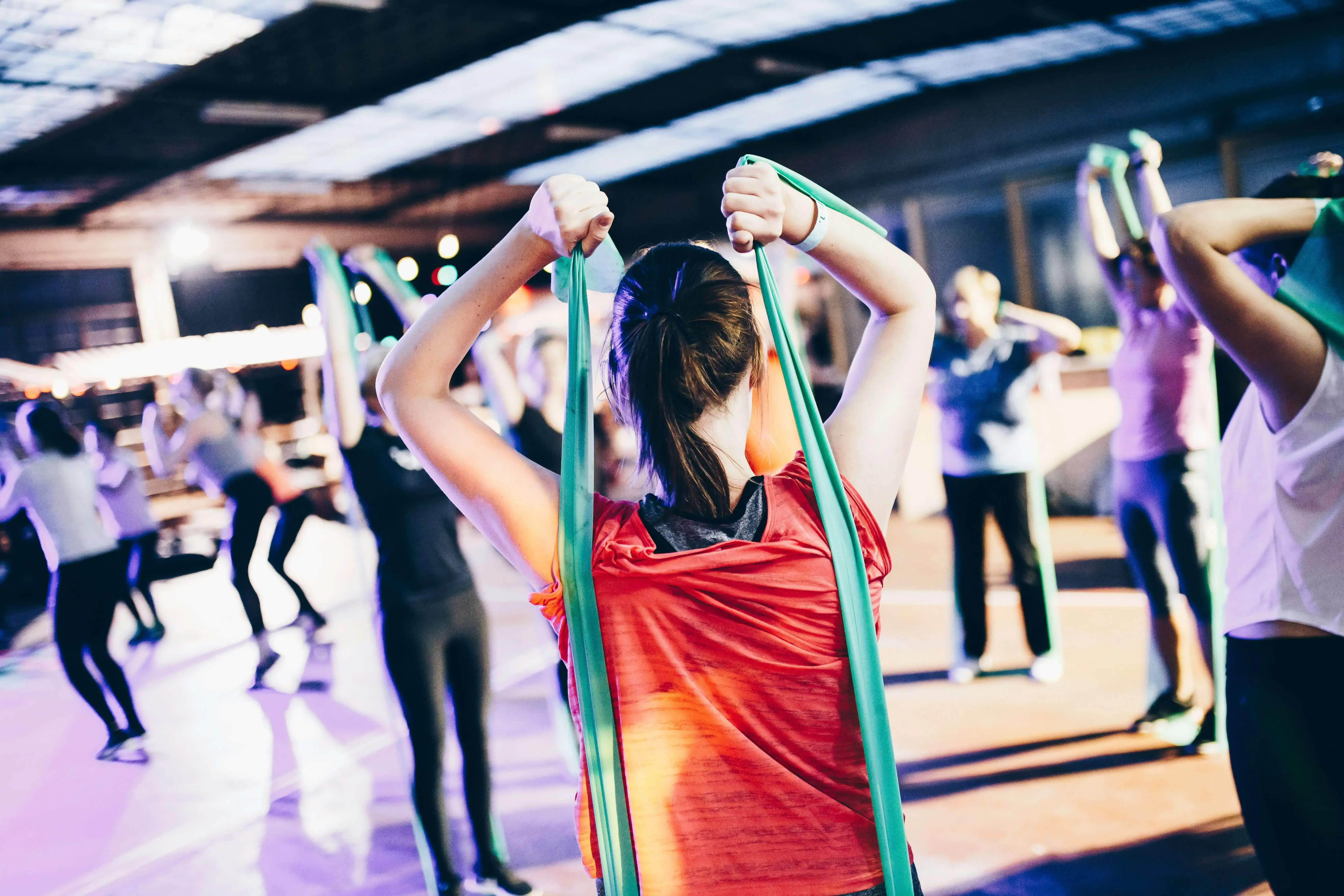 A group workout class to highlight the fun, easy ways to get active and the importance of finding an exercise you enjoy.