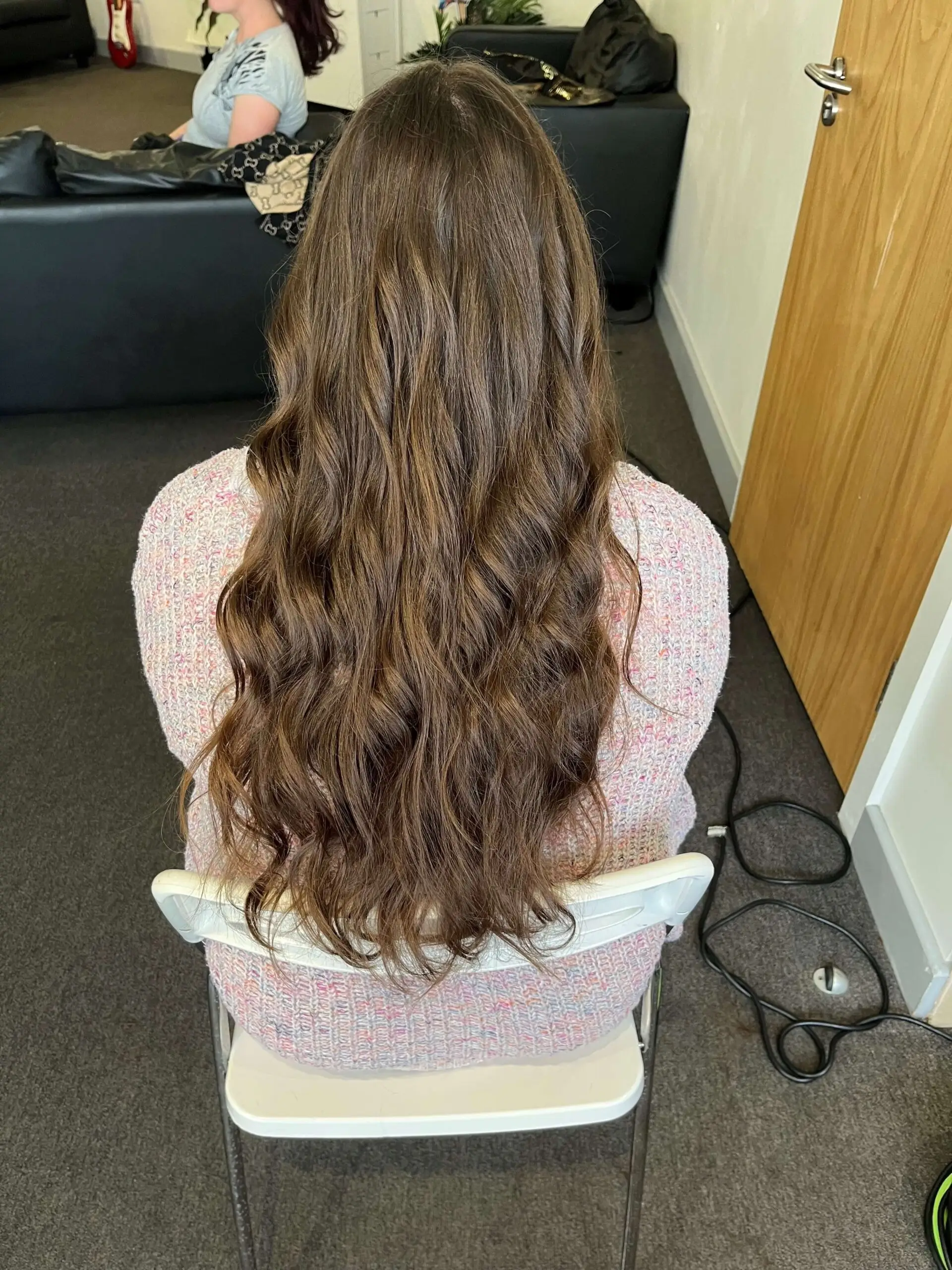 Hair after cut and style