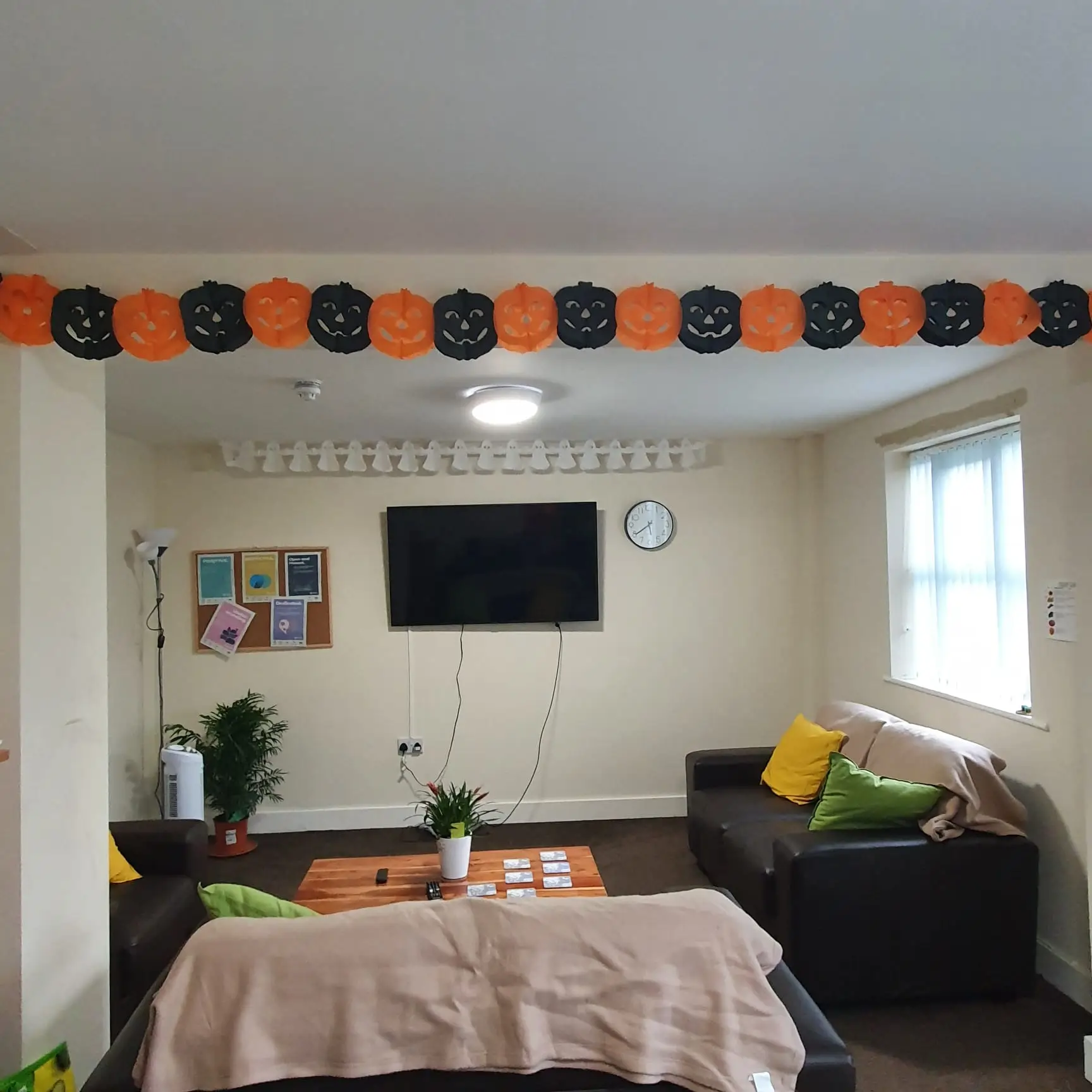 Halloween pumpkin bunting