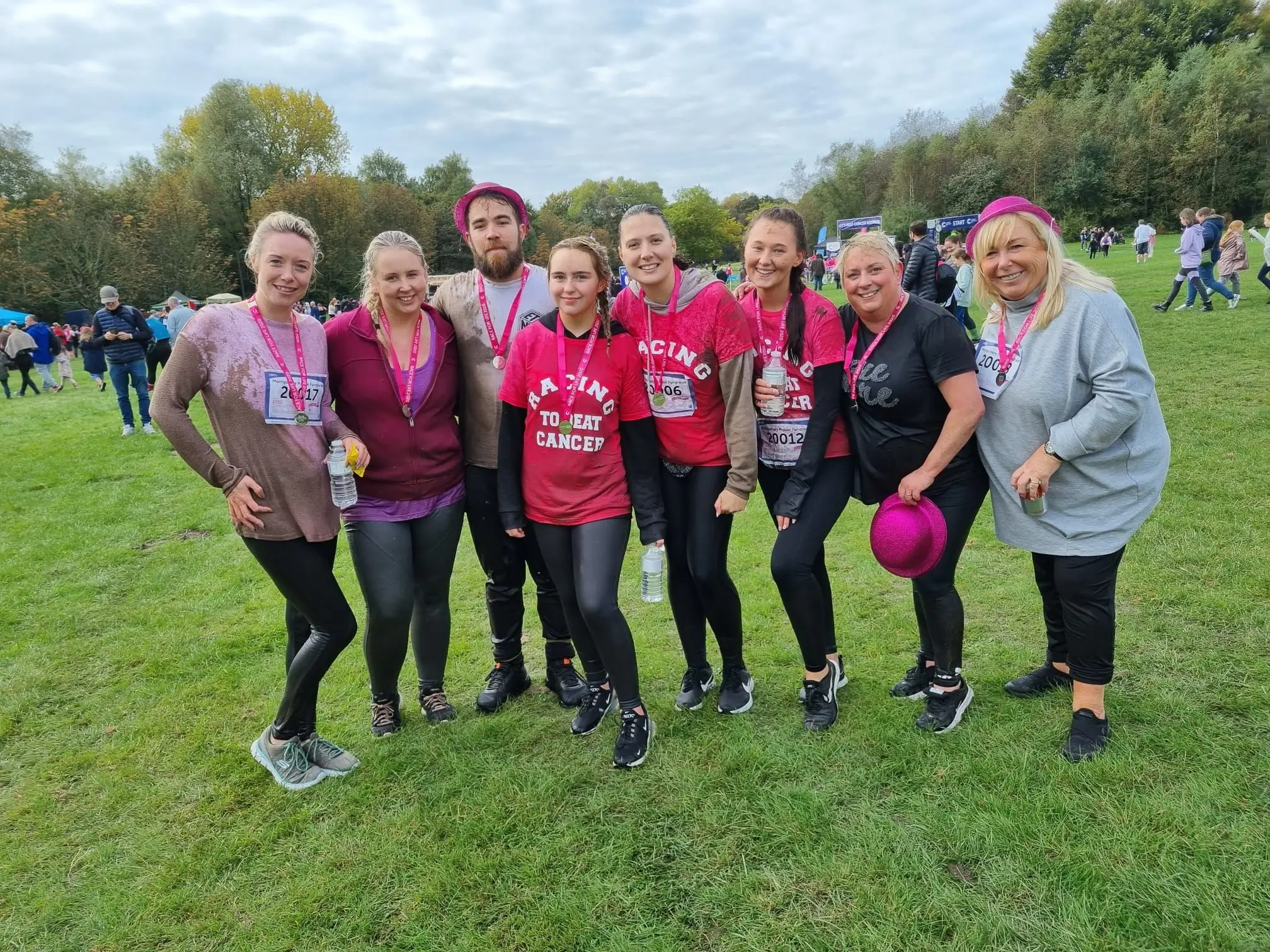 Race for Life finish picture