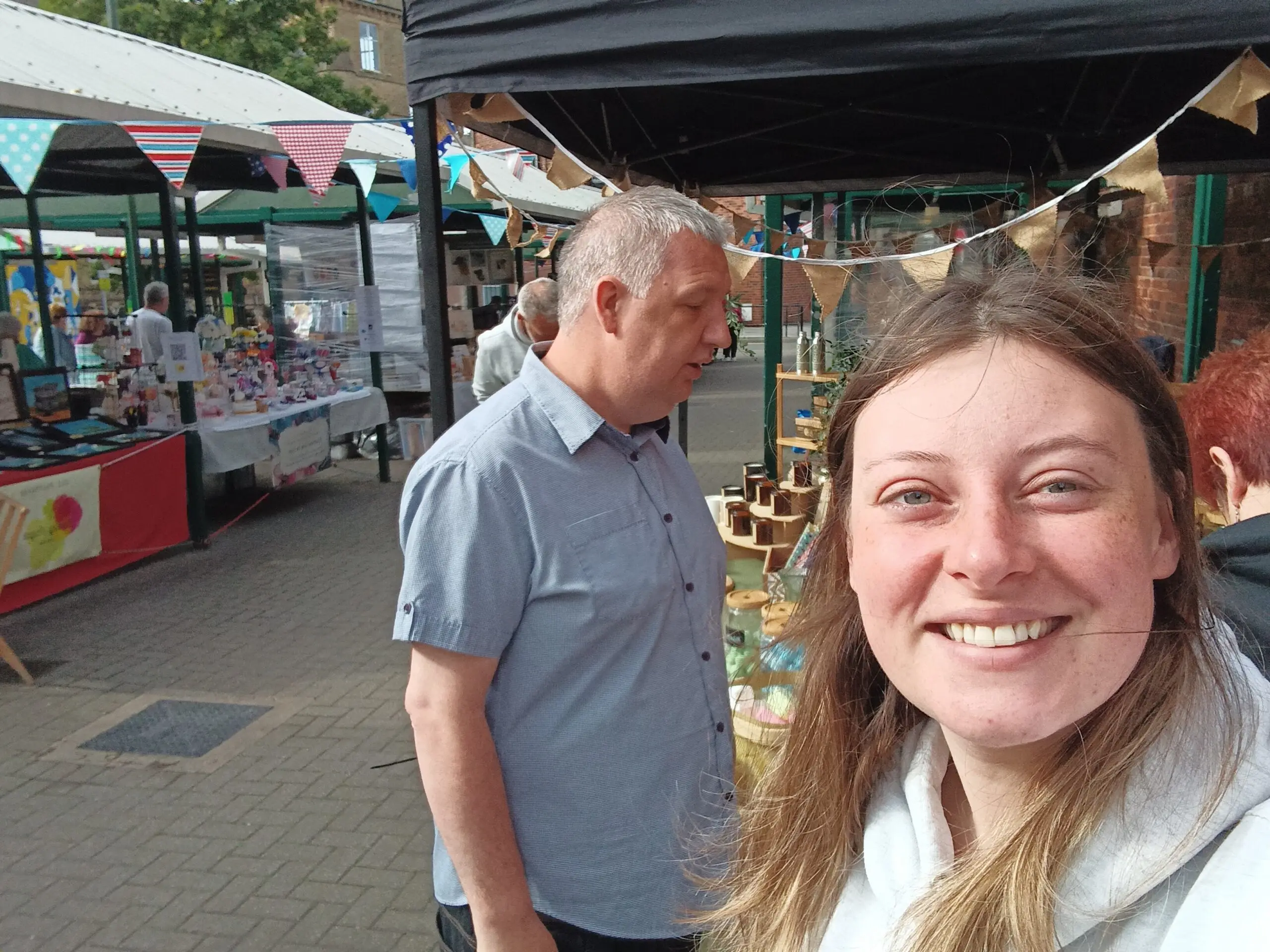 resident and team member at market