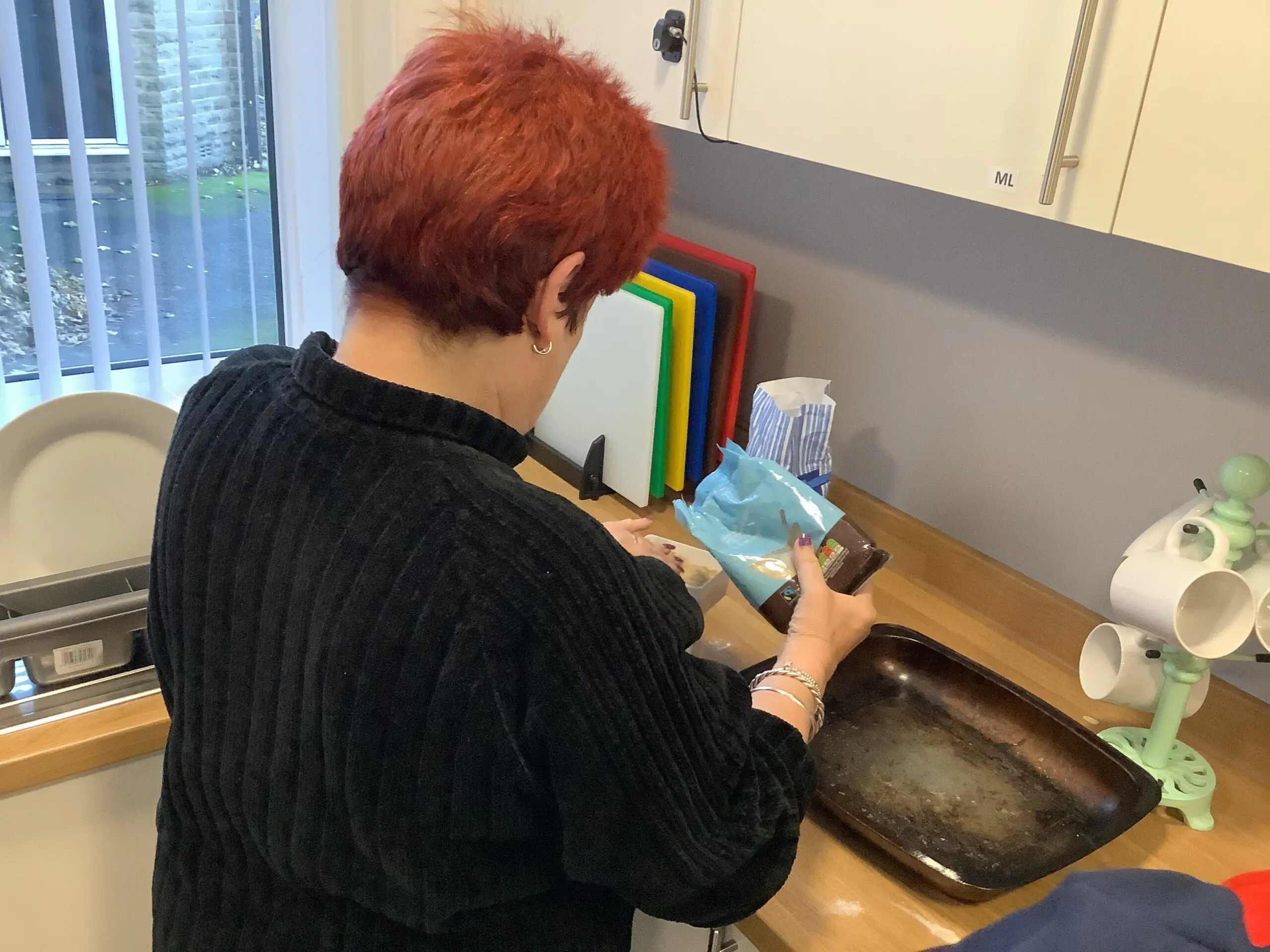 resident making parkin