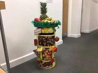 food themed post box
