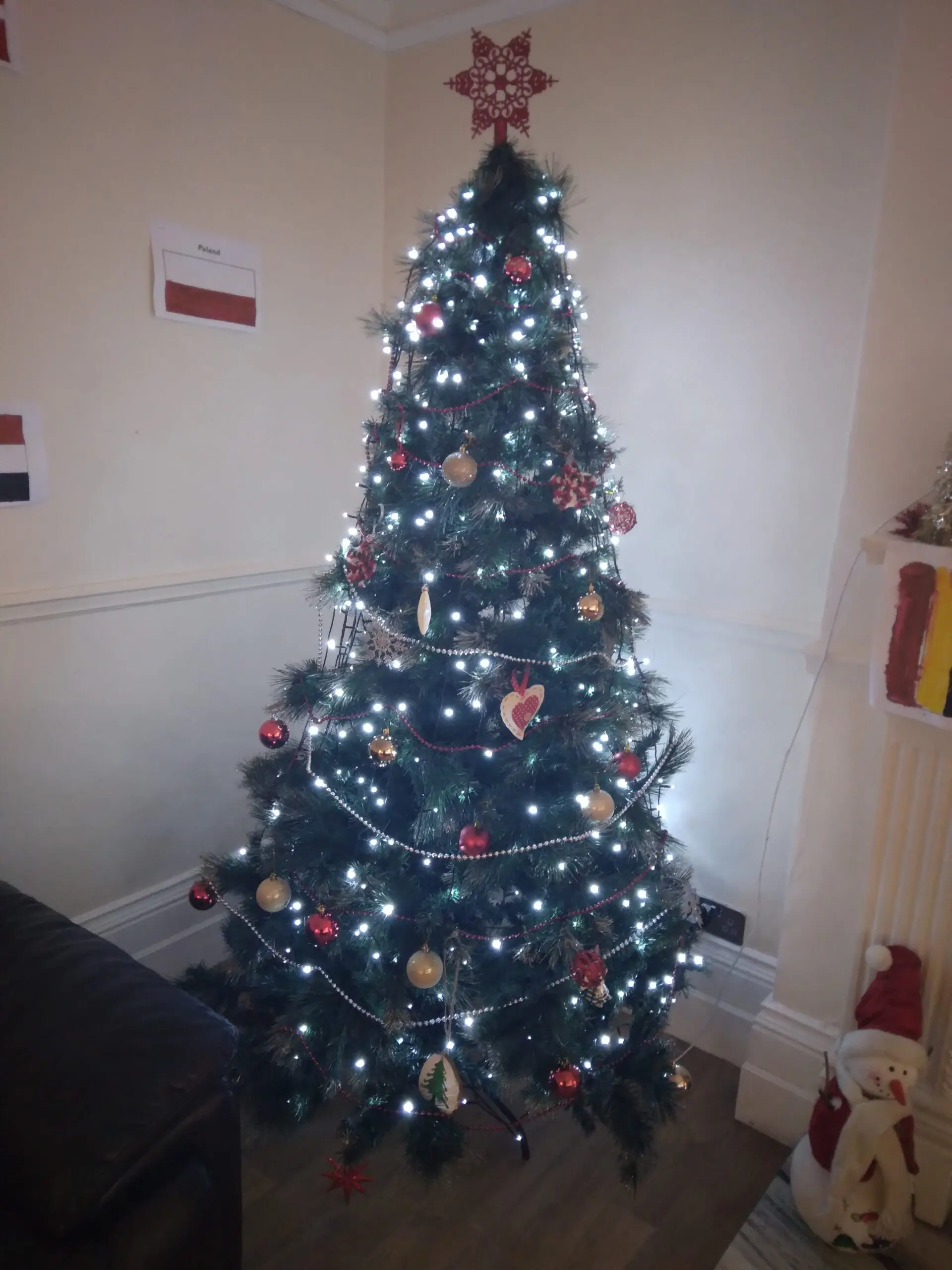 Glen Garth House Christmas tree